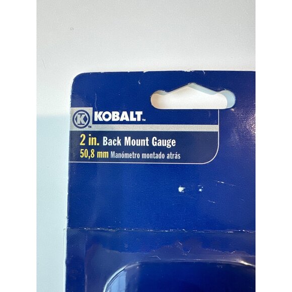 2 In. Kobalt Back Mount Pressure Gauge 0-160 PSI Range 1/4 In. NPT(M) 100xkPa Mo - Picture 2 of 4